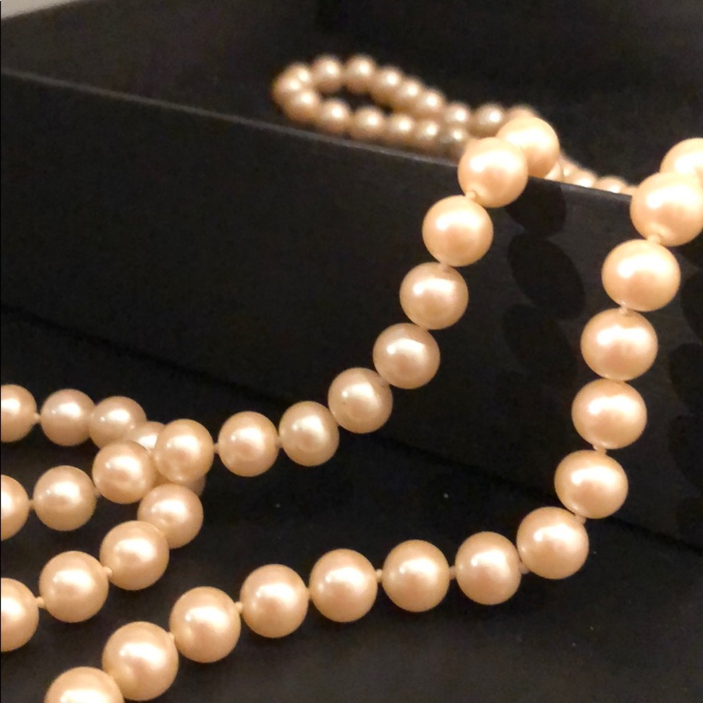 VINTAGE PEARLS PEARLS PEARLS!!! LONG STRAND - Picture 8 of 8